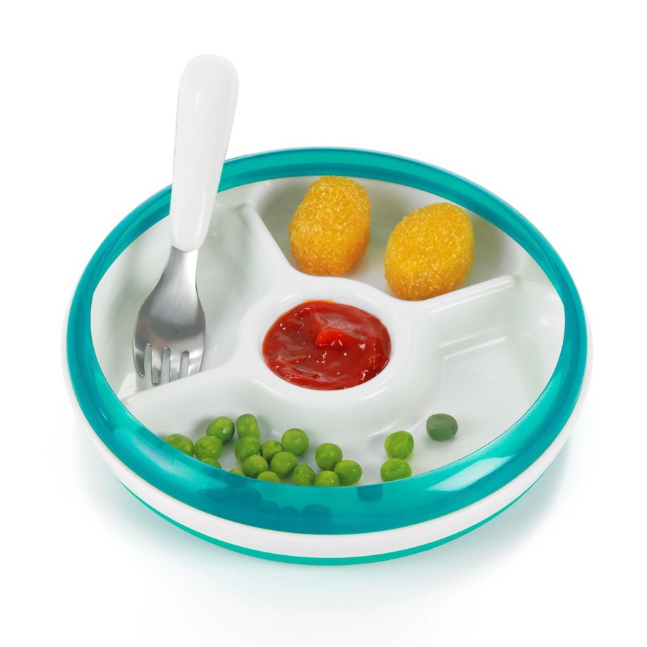 [現貨出清]【OXO】 tot 分格餐盤-共2色《WUZ屋子》 防滑分隔盤