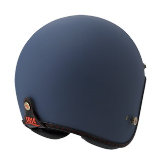[小齊安全帽] 瑞獅ZEUS ZS-385B 啞光藍 造型銅釦 車縫色線 網狀隔熱內裡 日式復古帽 機車半罩安全帽