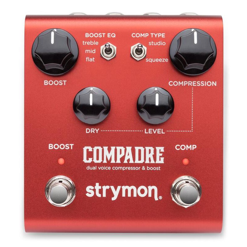 【又昇樂器】美國 Strymon Compadre Compressor Clean Boost 壓縮效果器