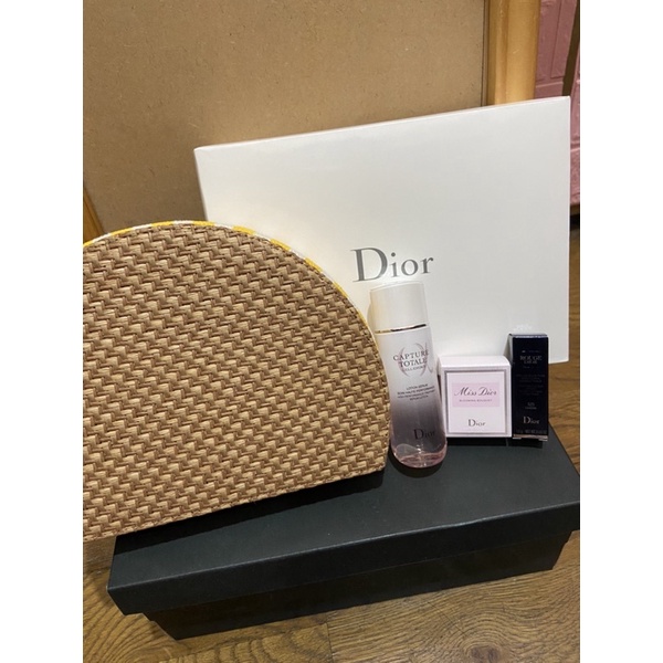 DIOR 迪奧 逆時能量亮采 渡假風海岸手拿包 禮盒組 正品 三件組 聖誕節 交換禮物