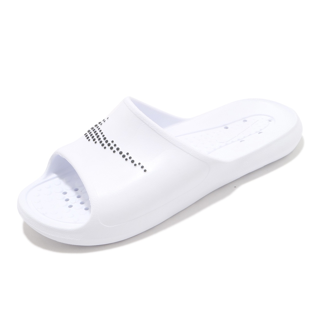 Nike 拖鞋 Victori One Shower Slide 白 排水 洞洞 男鞋 【ACS】 CZ5478-100