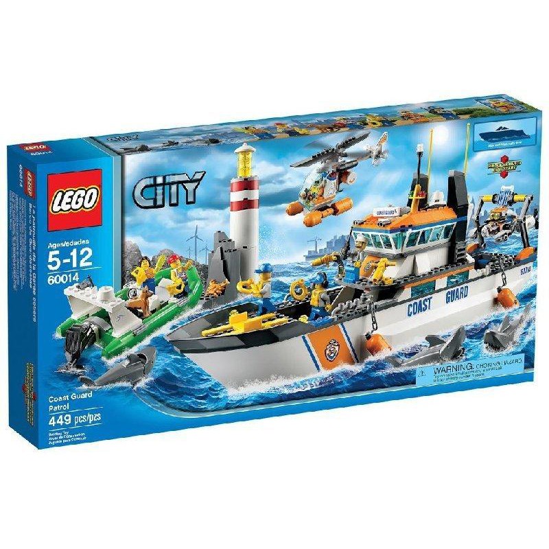 【積木樂園】樂高 LEGO 60014 CITY 城市系列 海岸巡邏船 巡邏艇 Coast Guard Patrol