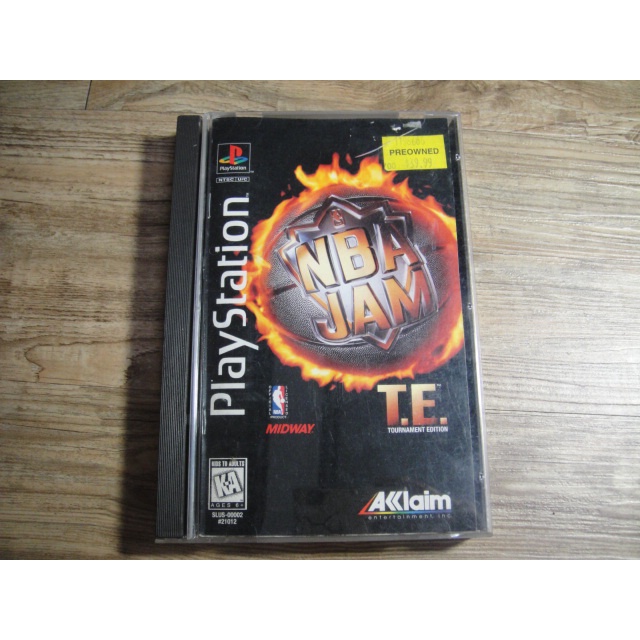 PlayStation PS PS1 NBA JAM T.E.