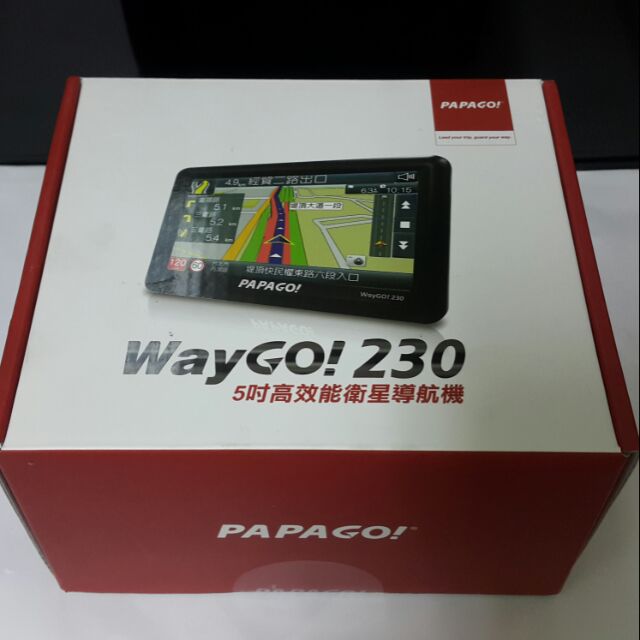 PAPAGO WayGo! 230 5吋高效能衛星導航機