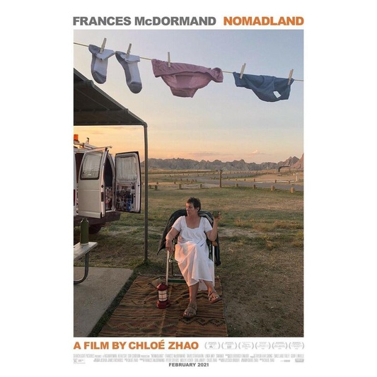 【原版海報】游牧人生 Nomadland (2021) 美版雙面 27x40吋 電影海報收藏