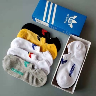【5雙入】 Adidas 隱形襪 男女款襪子 愛迪達 襪子 透氣 運動襪 踝襪 薄襪 愛迪達船襪 薄襪