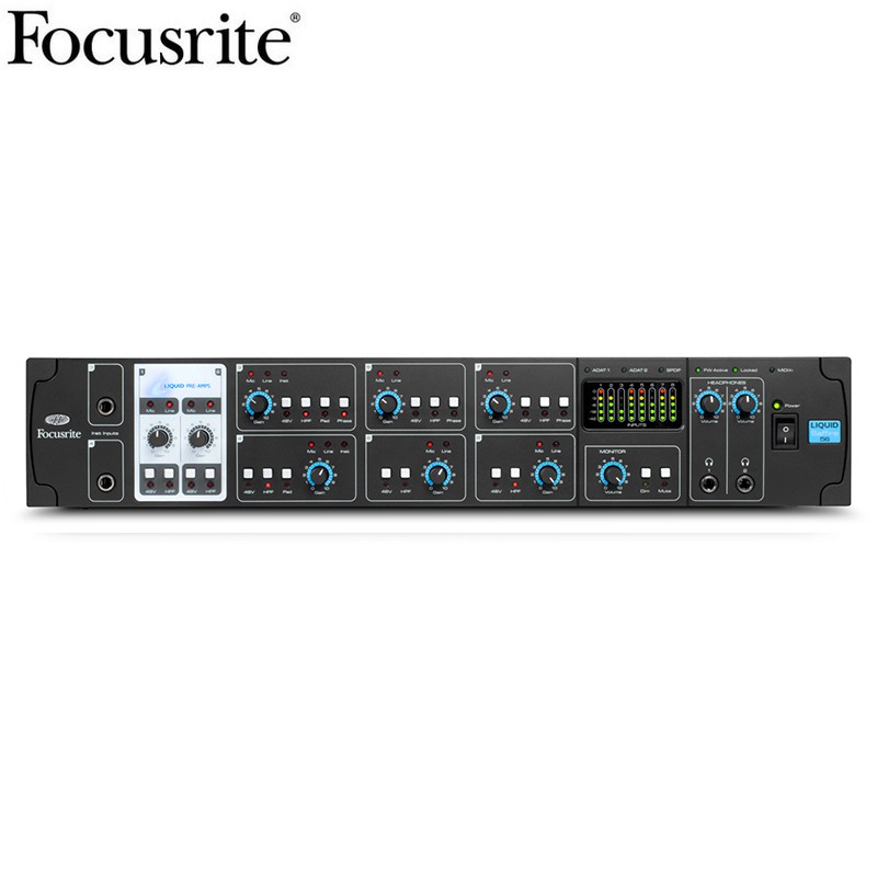 代購 全新 原廠貨 Focusrite Liquid Saffire56 28進28出 音頻 接口 專業 錄音 聲卡