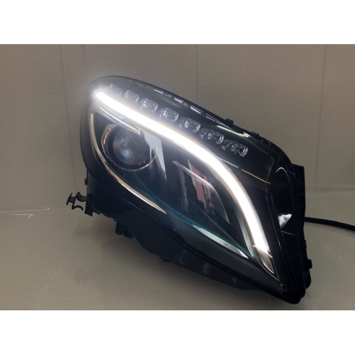 賓士 車燈 GLA 大燈 頭燈 魚眼 HID LED 日行燈 W156 X156 轉接線 電腦編程