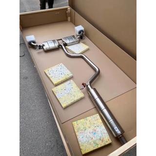 VW Golf 8 GTI原廠蠍子排氣管(無閥門）