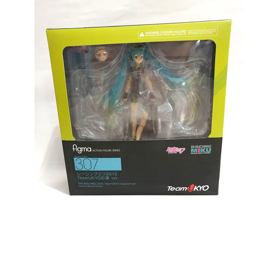 Figma 307 2015 賽車初音 Team UKYO 應援 可動完成品