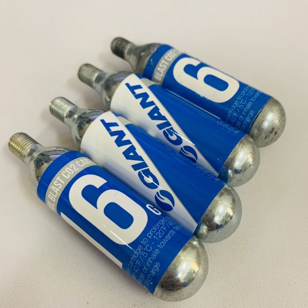 [沐沐屋]GIANT捷安特 CO2 氣瓶 16g 鋼瓶 車胎充氣 補充瓶^