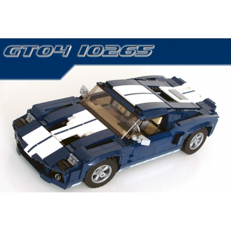 樂高 LEGO 10265 FORD 野馬 MOC GT04 說明書