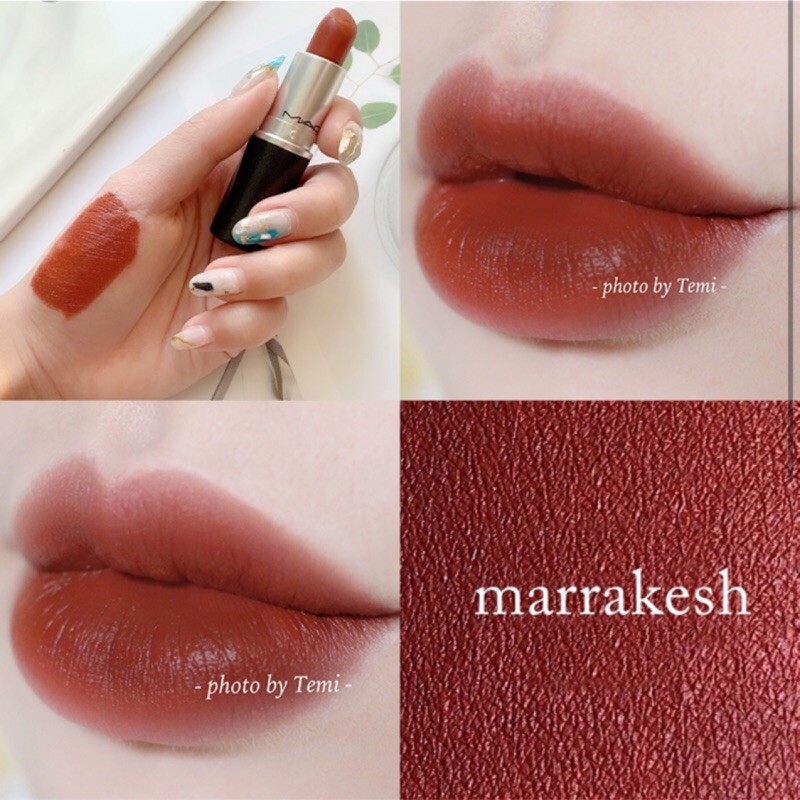 Mac 口紅唇膏chili Marrakesh 蝦皮購物