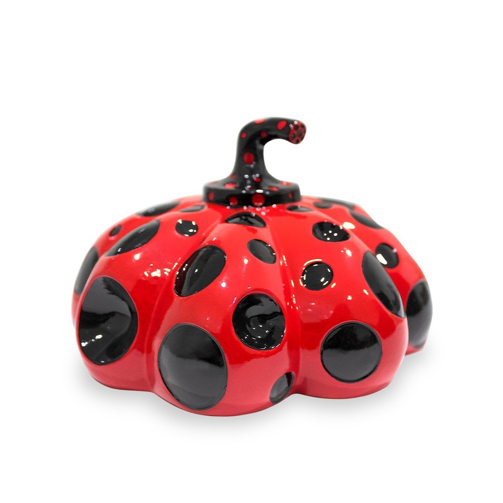 【全新品】草間彌生 Yayoi Kusama 南瓜，紅，直島限定版(100%真品日本帶回)
