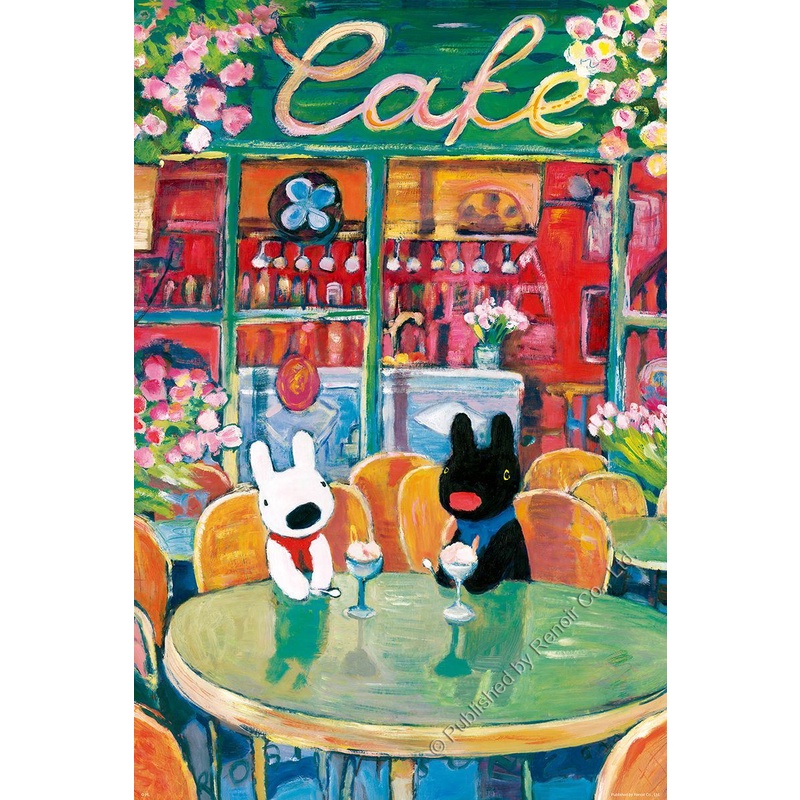 【正版現貨】麗莎和卡斯柏 拼圖 法式咖啡館 1008片 Gaspard et Lisa 雷諾瓦拼圖文化坊