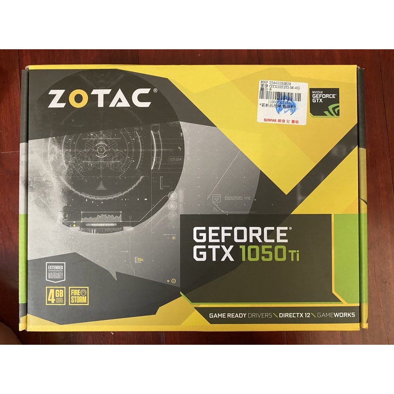 Zotac Geforce Gtx 1050ti(免插電）