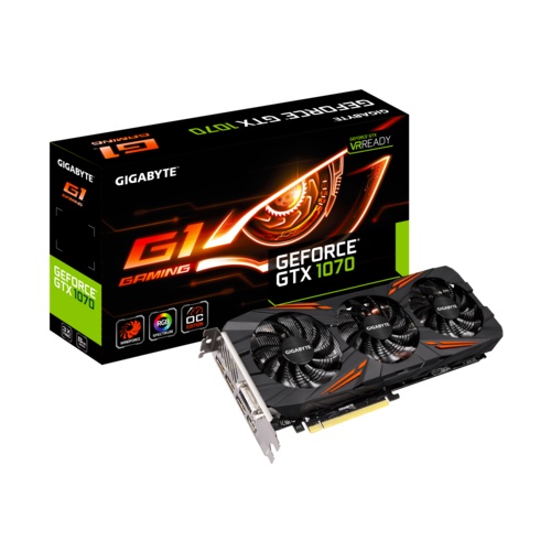 GeForce® GTX 1070 G1 Gaming 8G 效能等同於 RTX2060