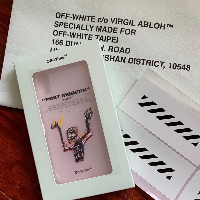 Off White IPhone X 手機殼 藝術家聯名款