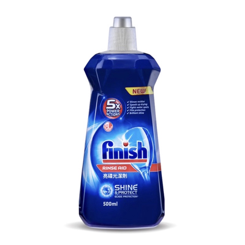 【亮碟Finish】洗碗機專用光潔潤乾劑(500ml)