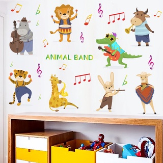 【凱米樂器】壁貼 音樂壁貼 壁貼 可愛動物 小動物 客聽 書房 房間 琴房佈置 親子餐廳 牆壁 音樂教室 教室佈置
