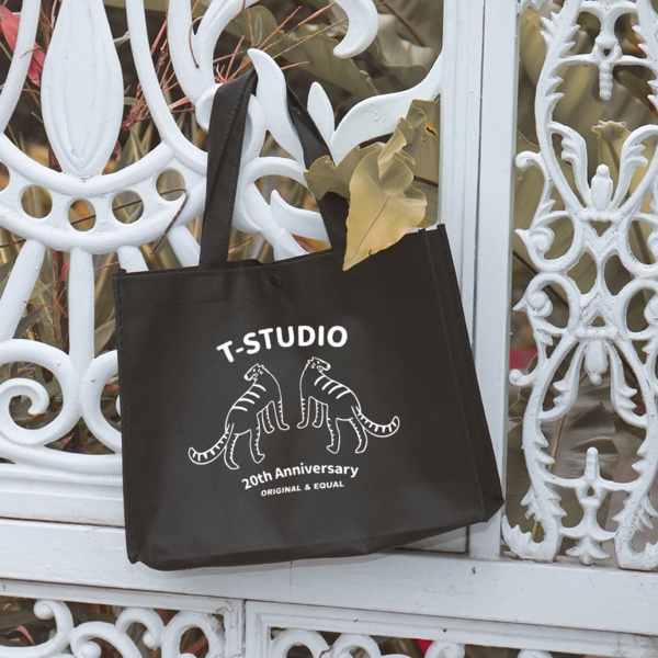 台中逢甲【T-STUDIO】2022虎年品牌不織布提袋 環保 提袋 可水洗 手提袋 餐盒袋 立體袋 抗汙