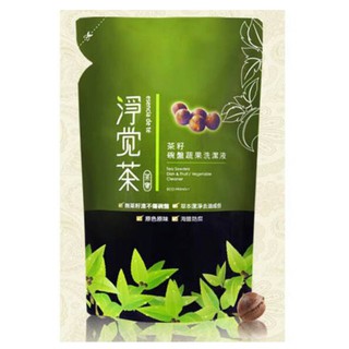 【茶寶】淨覺茶茶籽蔬果碗盤洗潔液補充包(700ml)超取限6袋