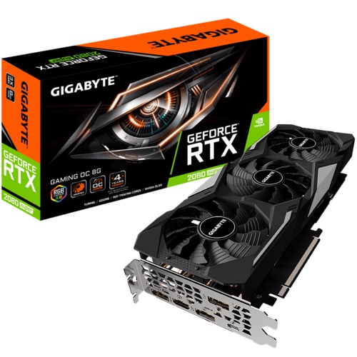 二手極新 技嘉 GeForce RTX 2080 SUPER GAMING OC 8G 顯示卡