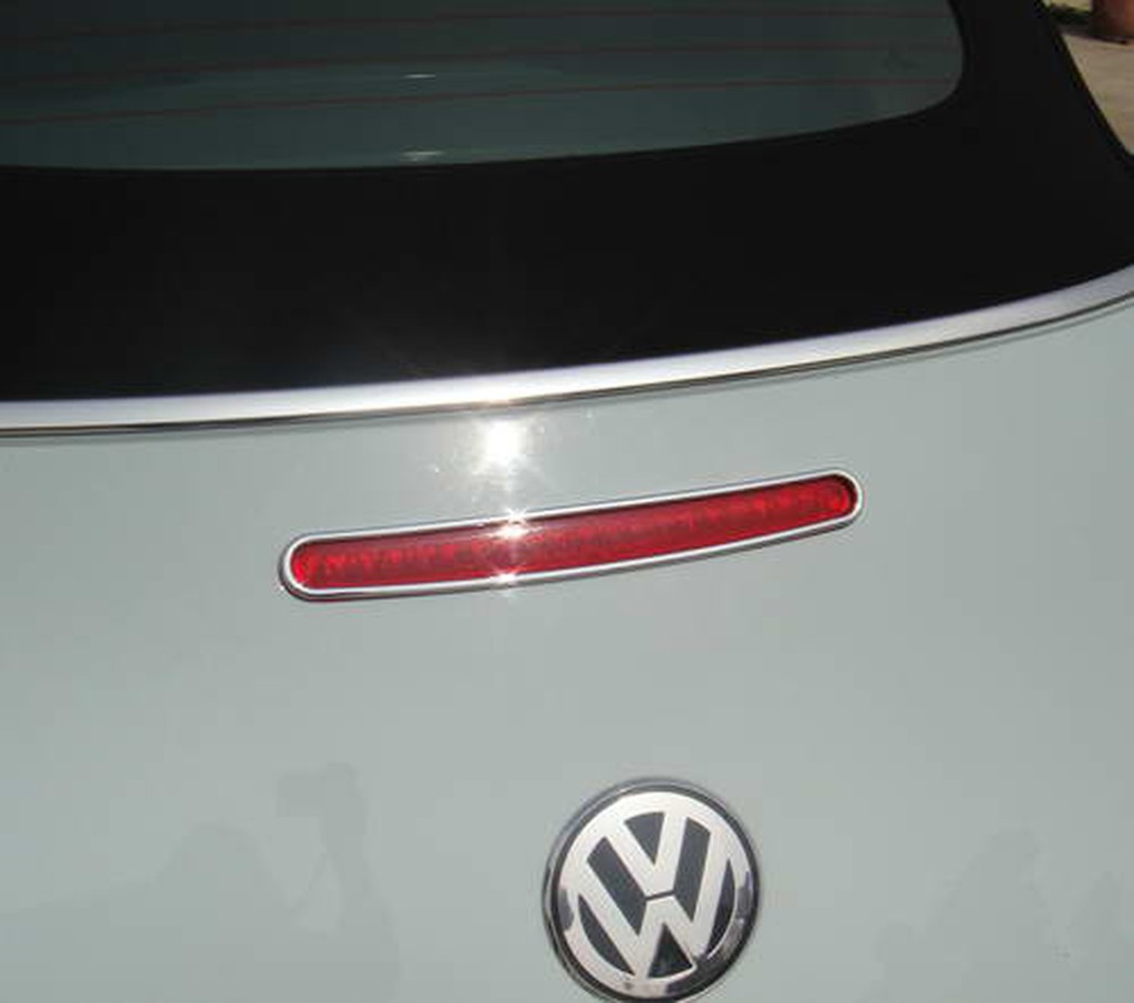 《※金螃蟹※》VOLKSWAGEN 福斯 金龜車 VW BEETLE 99~05 第三剎車燈鍍鉻框 外銷歐洲 台灣製造