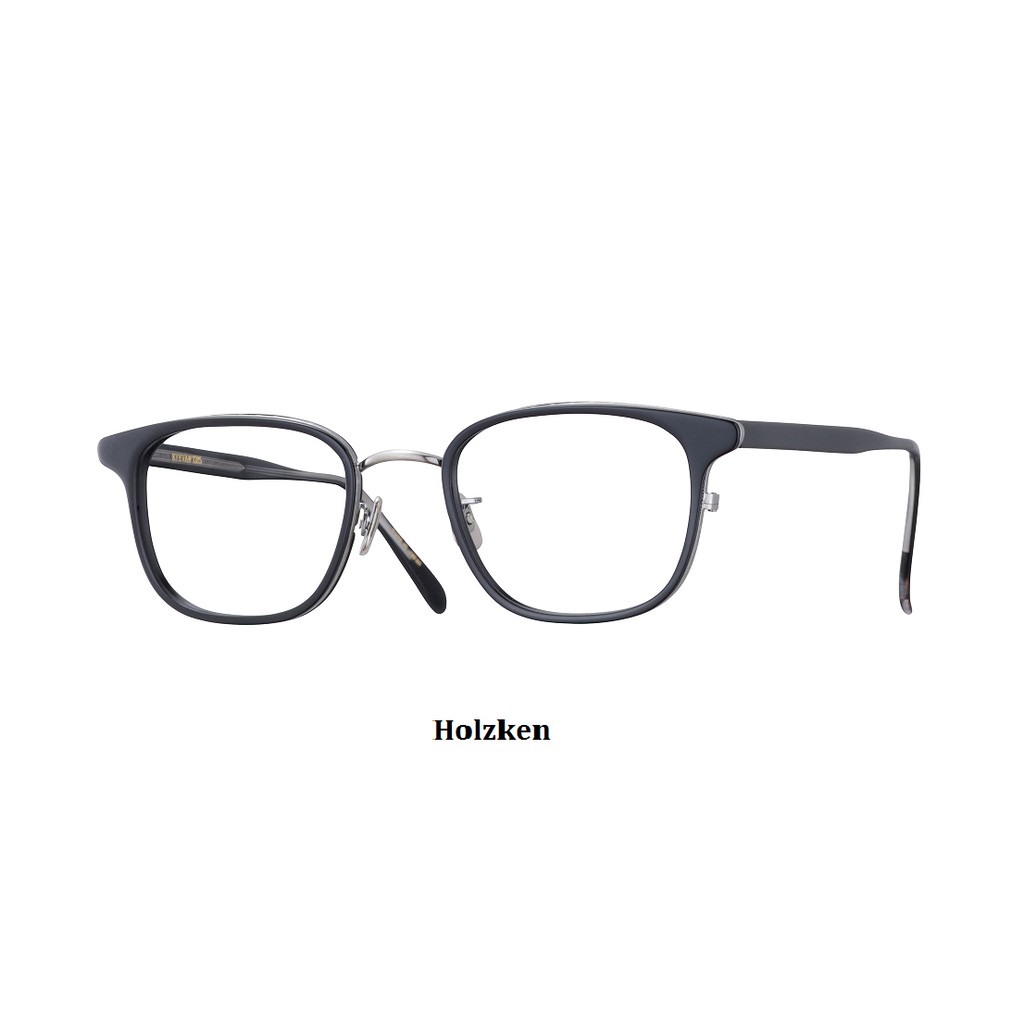 類 EYEVAN 7285 手工眼鏡 純鈦眼鏡架 鏡框 設計款 余文樂 手工鏡框 (黑色)