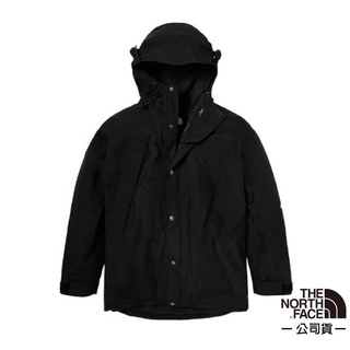 【美國 The North Face】中性款 FUTURELIGHT 防水透氣防風可調節連衣外套 4R52-JK3 黑