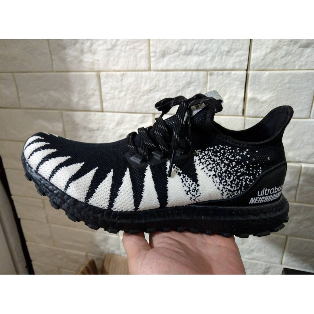 現貨 NEIGHBORHOOD X ADIDAS ULTRABOOST 暗黑機能跑鞋 NBHD聯名 鋸齒 FU7313