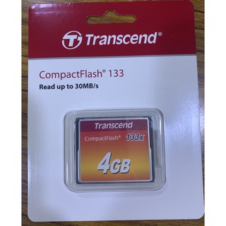 .點子電腦-北投...盒裝◎創見Transcend 133X倍速 4G CF◎記憶卡，只賣650元