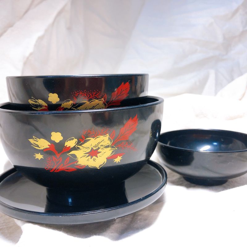『日式茶碗組』茶藝碗 美耐皿碗 反口碗 塑膠碗 小飯碗 小湯碗 茶碗蒸碗 全新