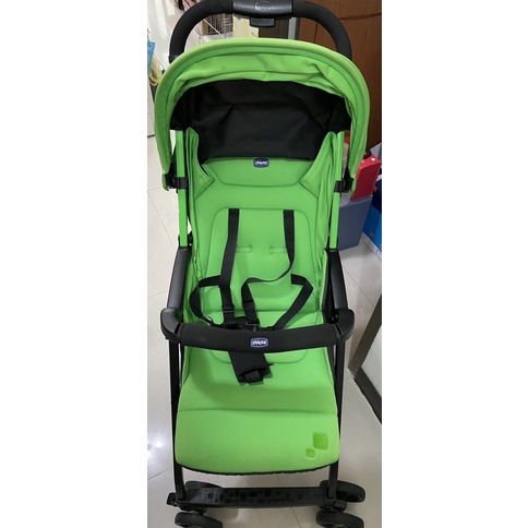 #Chicco OHlala都會輕旅手推車 （3.8公斤）檸檬綠#/嬰兒推車/二手嬰兒推車
