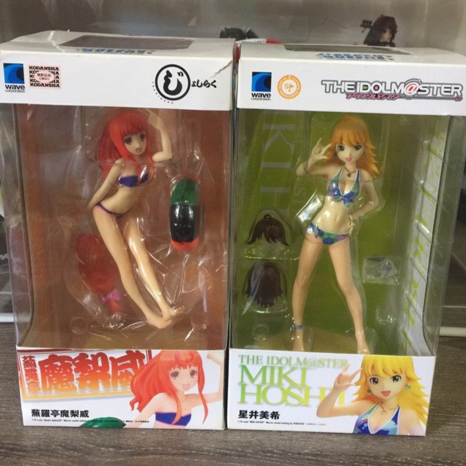 日版客 日版偶像大師女子落語wave 星井美希蕪羅亭魔梨威美少女公仔 蝦皮購物