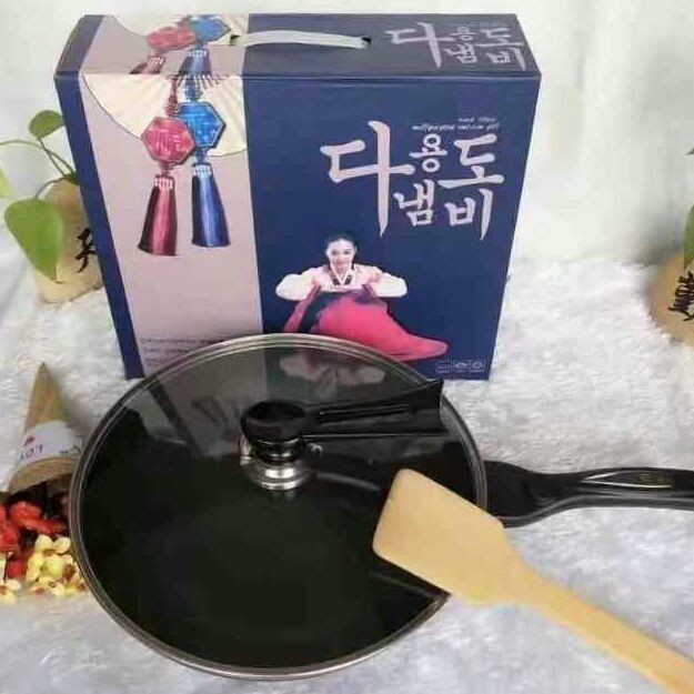 韓國不沾鍋 炒鍋 平底鍋 麥飯石不沾鍋 32cm