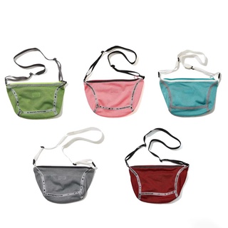 F/CE MESH SHOULDER BAG 膠帶 網絲包 輕量 運動 側背包 隨身小包【F1901SE0040】