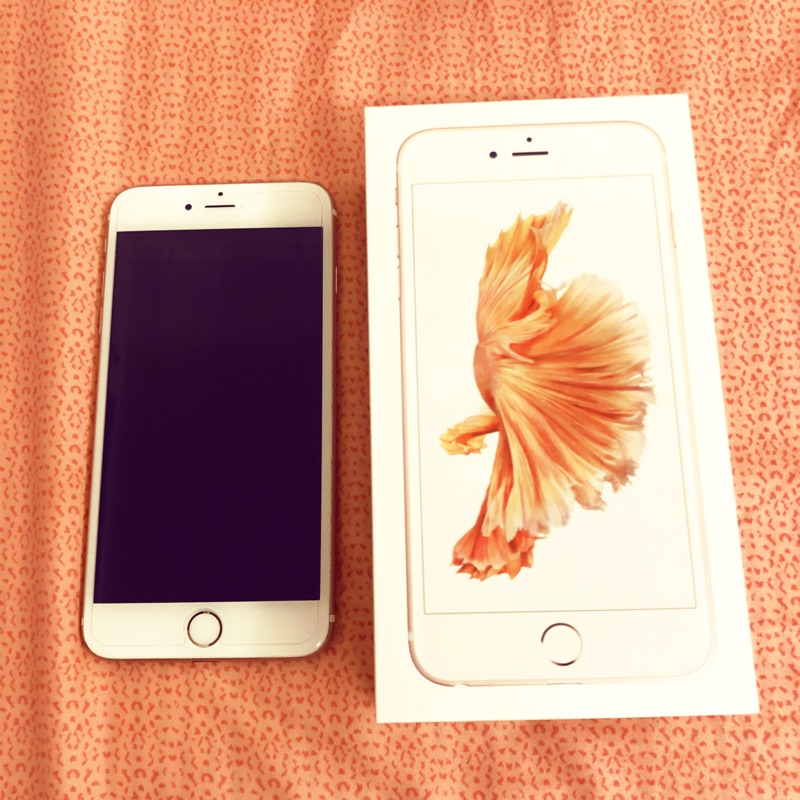 二手 iPhone6s plus 64g 玫瑰金 有盒 哀鳳 手機 蘋果（可小議
