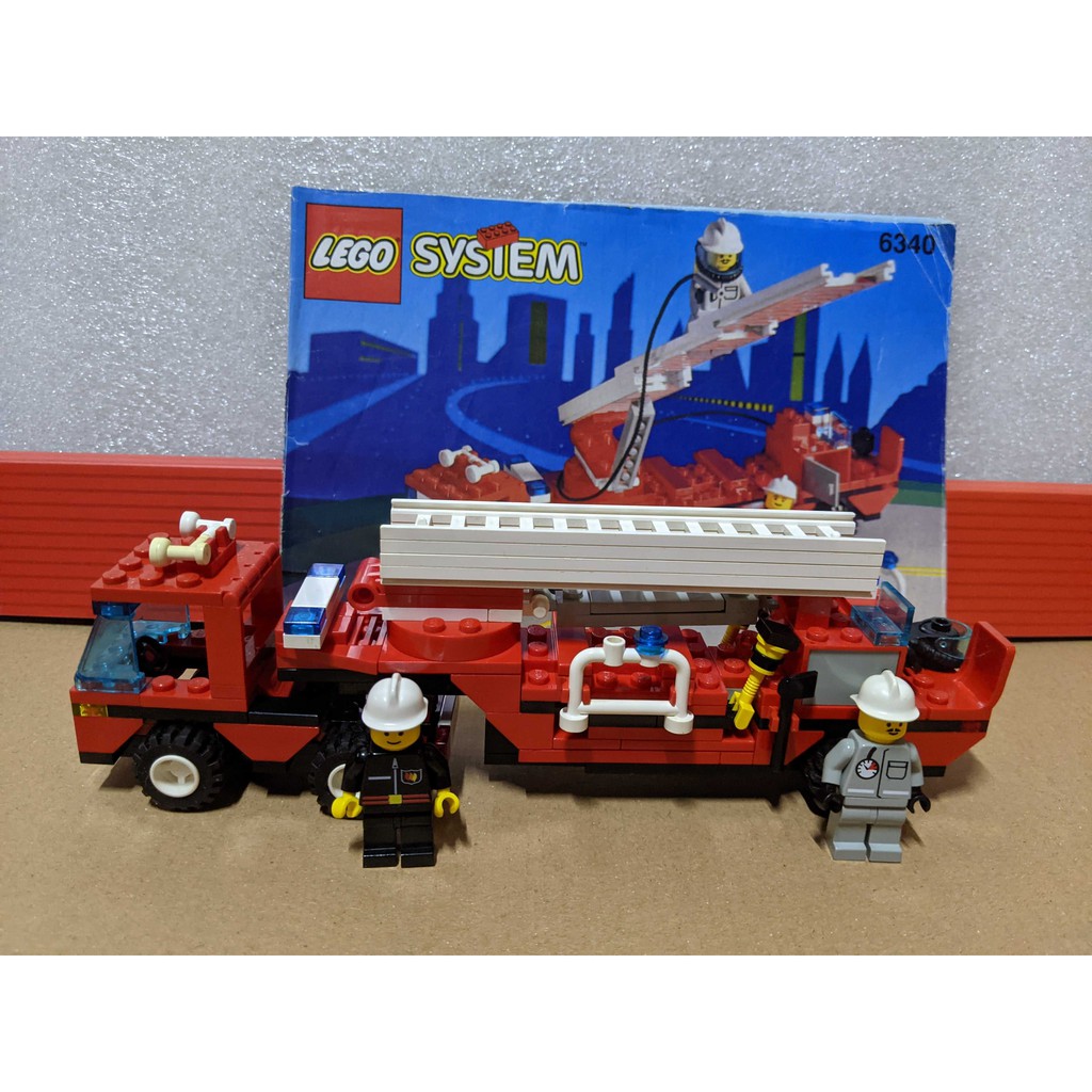 Lego 6340 消防雲梯車 蝦皮購物