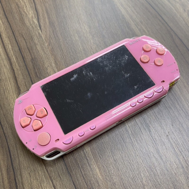 ［二手］缺損品 PSP 1007 主機 零件 殺肉 粉紅色 創作 練習 批發 游戲 玩具 療癒 生日禮物 交換禮物