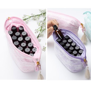特價 新品精油包15ml精油便攜收納包蕾絲手拿隨身袋 多特瑞 doTERRA 美樂家適用交換禮物 聖誕節