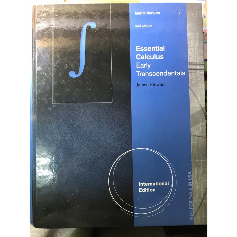 Essential Calculus Early Transcendentals 微積分第2版