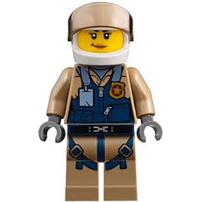 【積木樂園】樂高  LEGO 60173 Mountain Police 直升機駕駛員(Cty852)