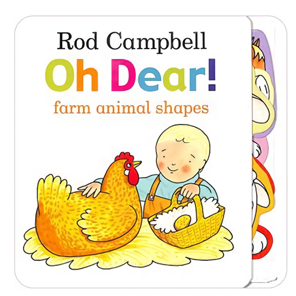 Oh Dear! Farm Animal Shapes 雞蛋在那裡?精裝硬頁書