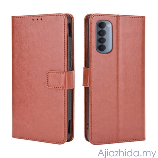 OPPO Reno4 Pro PU皮錢包卡槽翻蓋保護套後蓋OPPO Reno 4 Pro 4Pro Reno4Pro R