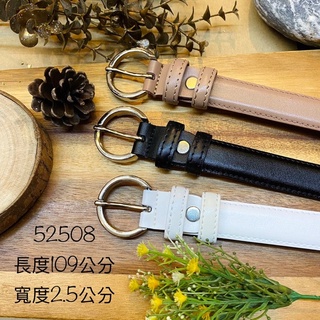 (時尚單品腰帶)普普風圓金釦頭韓國東大門真皮腰帶 圓金釦頭韓版超好搭真皮皮帶 腰帶💐頂級專櫃釦環皮帶💗東大門樣式簡約腰