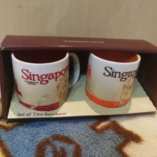 【鑫巴客】星巴克新加坡小杯組城市杯 Starbucks Mug 3oz