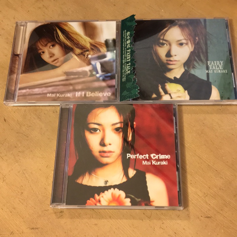 倉木麻衣 Mai Kuraki CD專輯-If I Believe, Fairy Tale, Perfect Crime