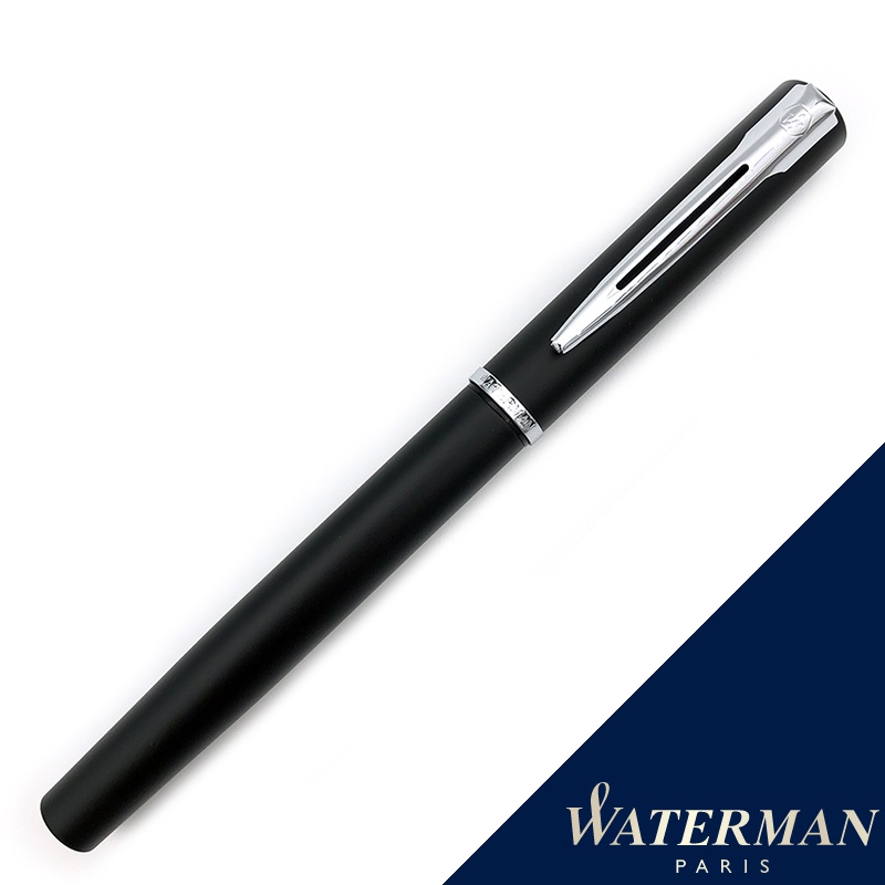 WATERMAN 威迪文 雅律系列 黑色 F尖 鋼筆