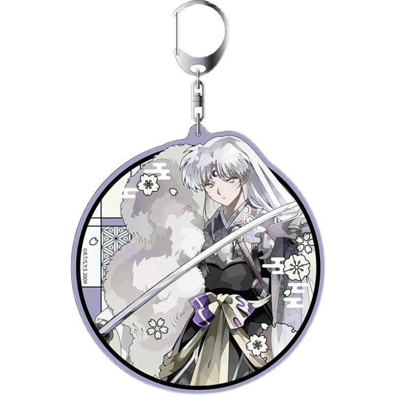 日本犬夜叉鑰匙圈動漫周邊犬夜叉戈薇彌勒殺生丸七寶包郵 蝦皮購物